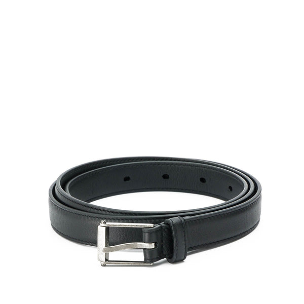 Eclipse Saint Tulle LV Initial Belt in Coated Canvas, Gunmetal