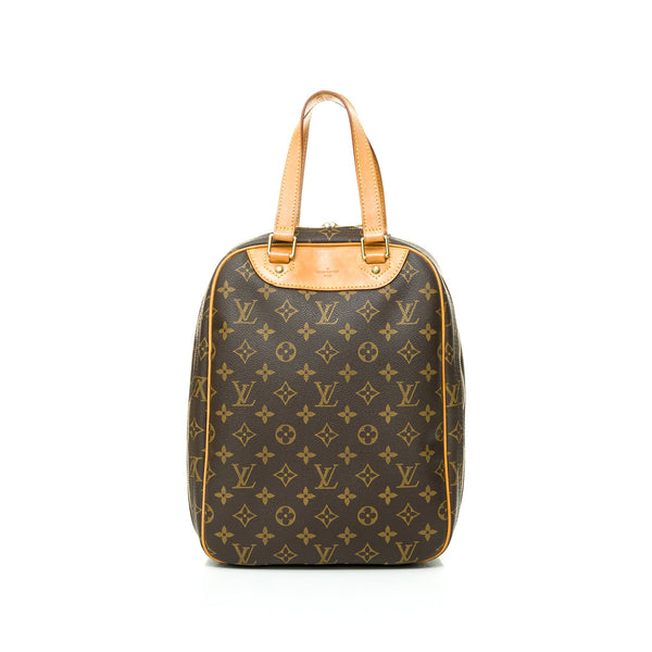 Louis Vuitton Vintage Monogram Excursion Shoe Bag - Brown Handle