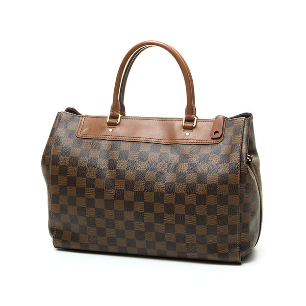 Shop for Louis Vuitton Damier Ebene Canvas Leather Papillon 26 cm