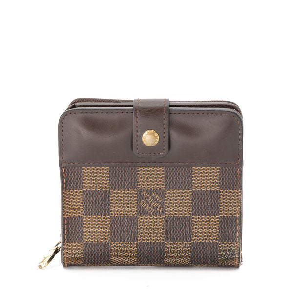 Louis Vuitton Damier Ebene Compact Zippy Wallet