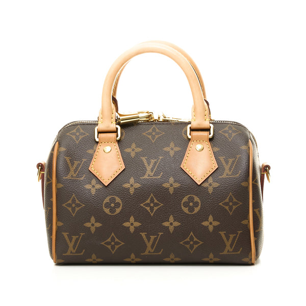 Louis Vuitton Monogram Speedy Bandouliere 20 - Blue Handle Bags, Handbags -  LOU787161