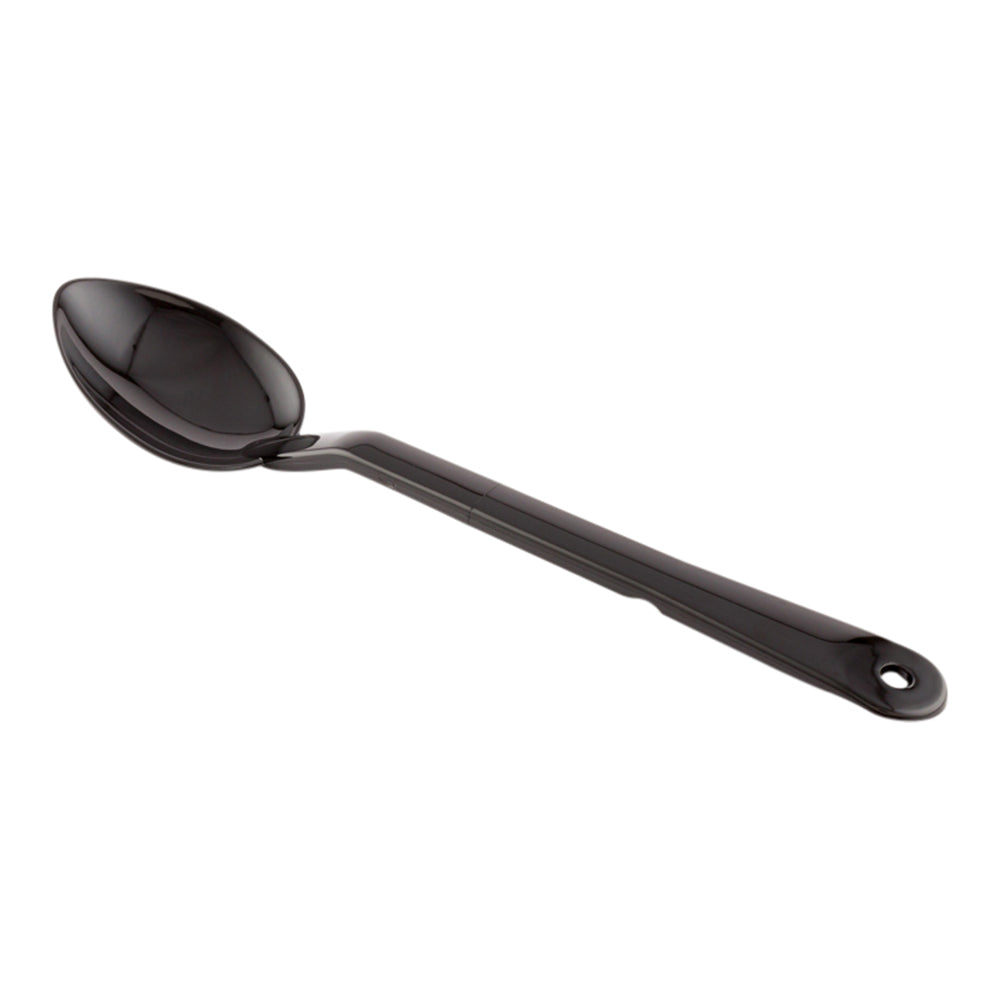 Plastic Serving Spoon - Solid - Black - 11 - 1 Count Box