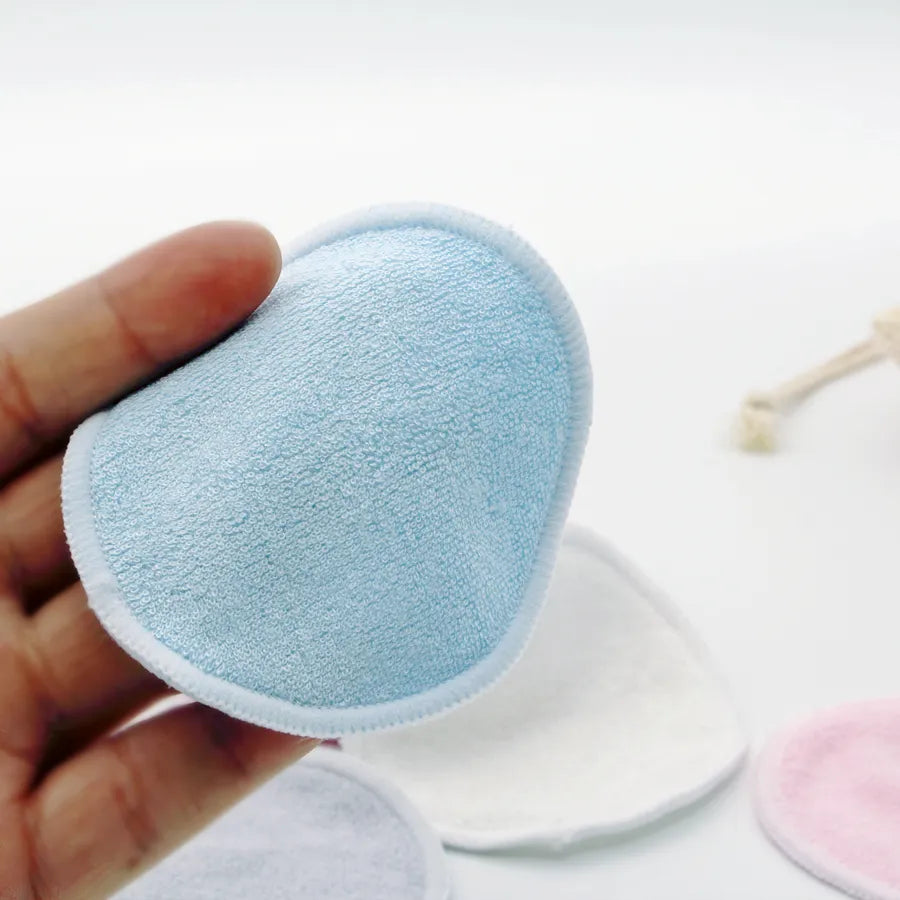 Lingettes Lavables Bleues - Éliminez le Maquillage en Douceur 