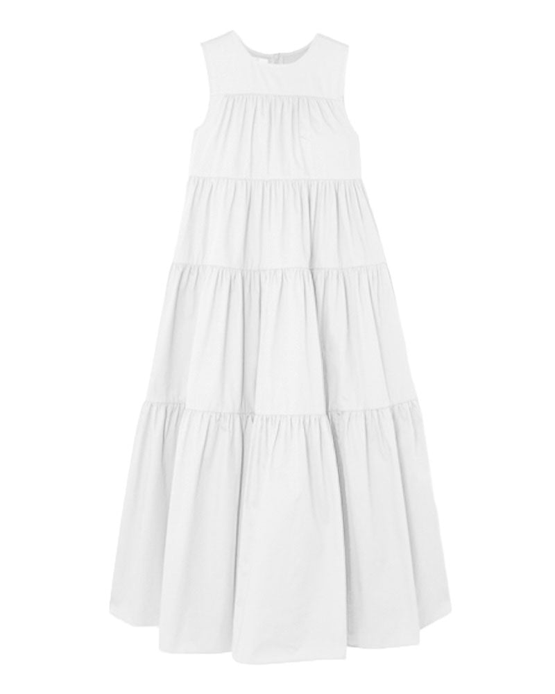 CO ESSENTIALS Sleeveless Tiered Dress – Le Box Blanc