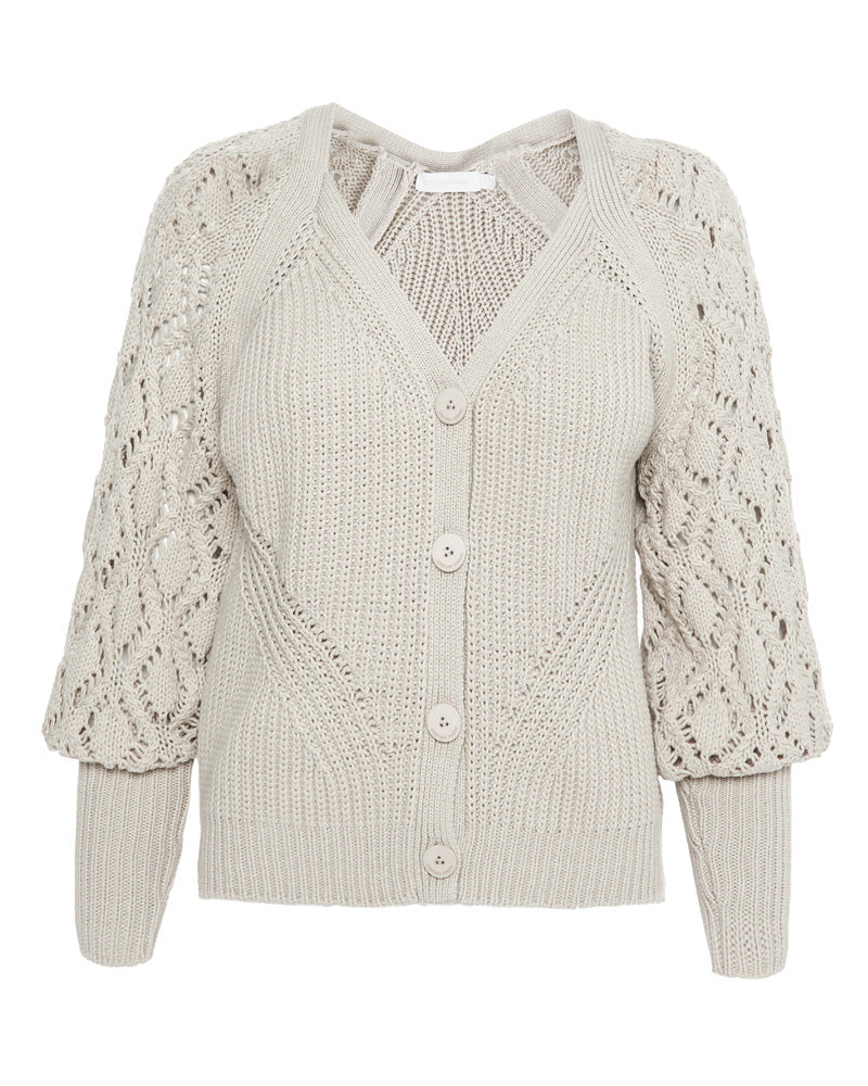 JONATHAN SIMKHAI Adeline Directional Rib Cardigan – Le Box Blanc