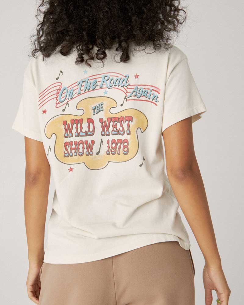 Willie Nelson Wild West Show Tour Tee