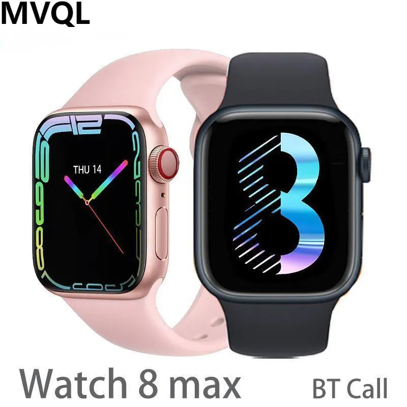 [All day monitoring of heart rate and blood pressure] Bluetooth fashion watch(Support 24 languages）