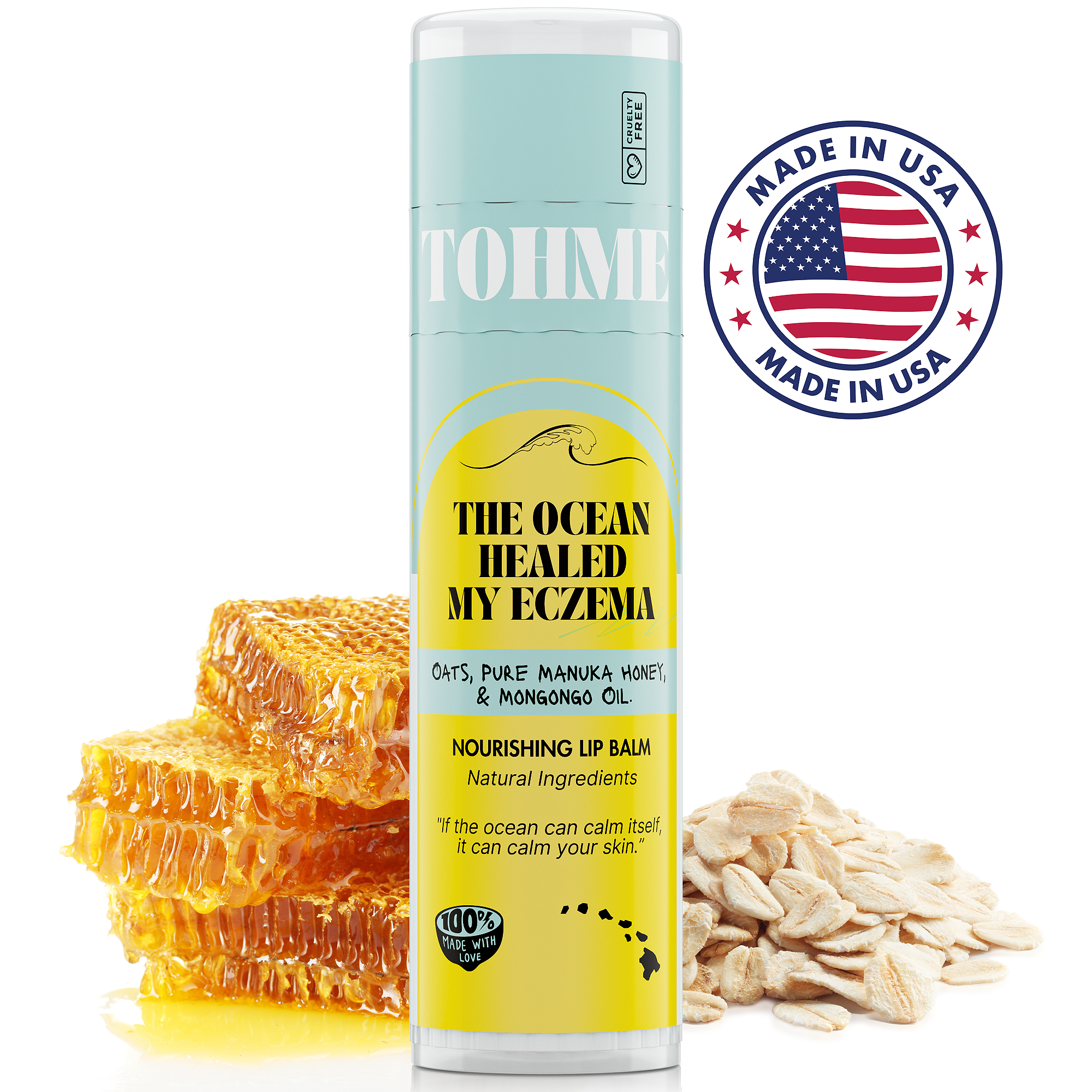 The Ocean Healed My Eczema™ - Mongongo Lip Balm - HealedByTheOcean product image