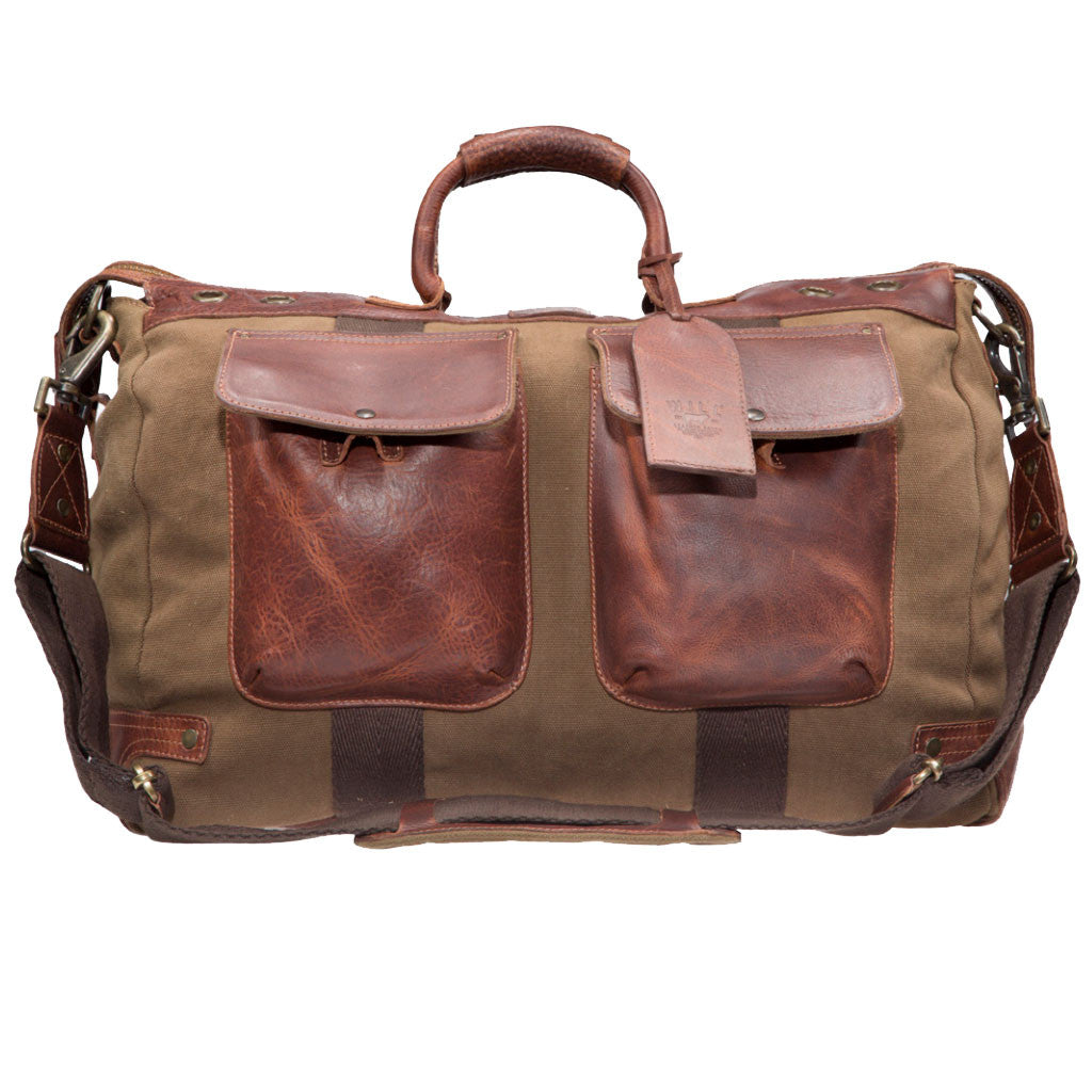 Canvas & Leather Traveler Duffle – ROAD Apparel
