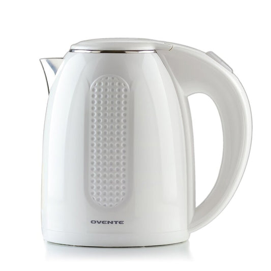 Ovente Electric Hot Water Kettle 1.7 Liter with LED Light, Red