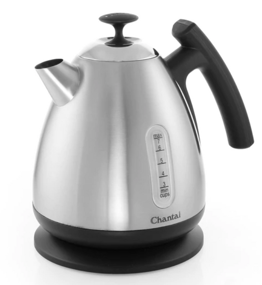 OVENTE Portable Electric Kettle Stainless Steel Instant Hot Water Boiler  Heater 1.7 Liter 1100W Double Wall Insulated Fast Boiling with Automatic  Shut