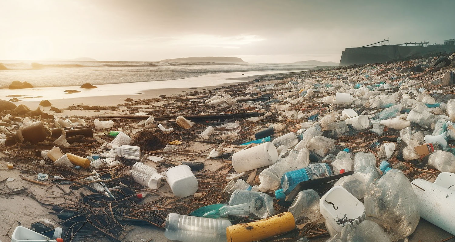 Ocean pollution - plastic - plastic waste - ATTITUDE