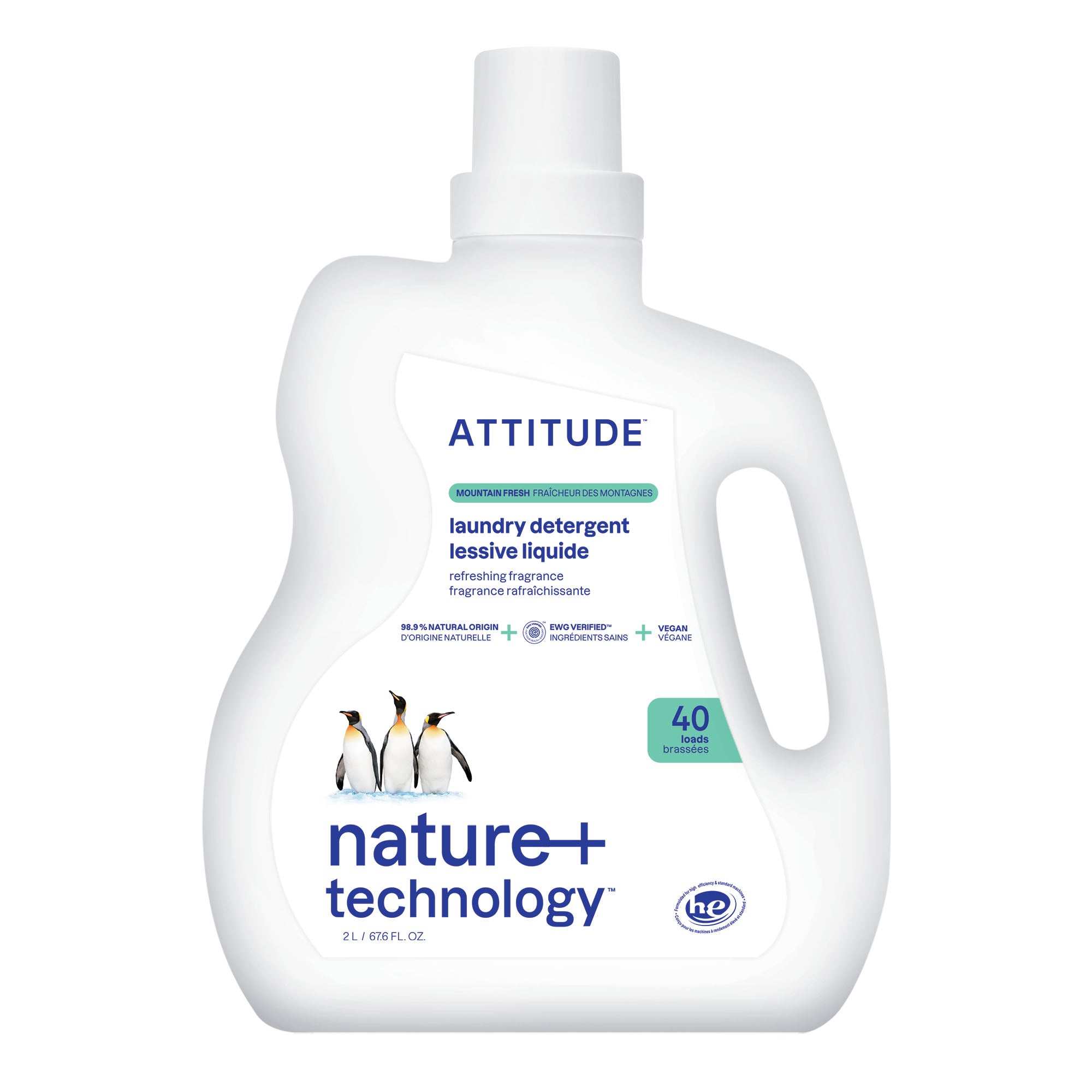 Laundry Detergent : NATURE+ - ATTITUDE USA product image