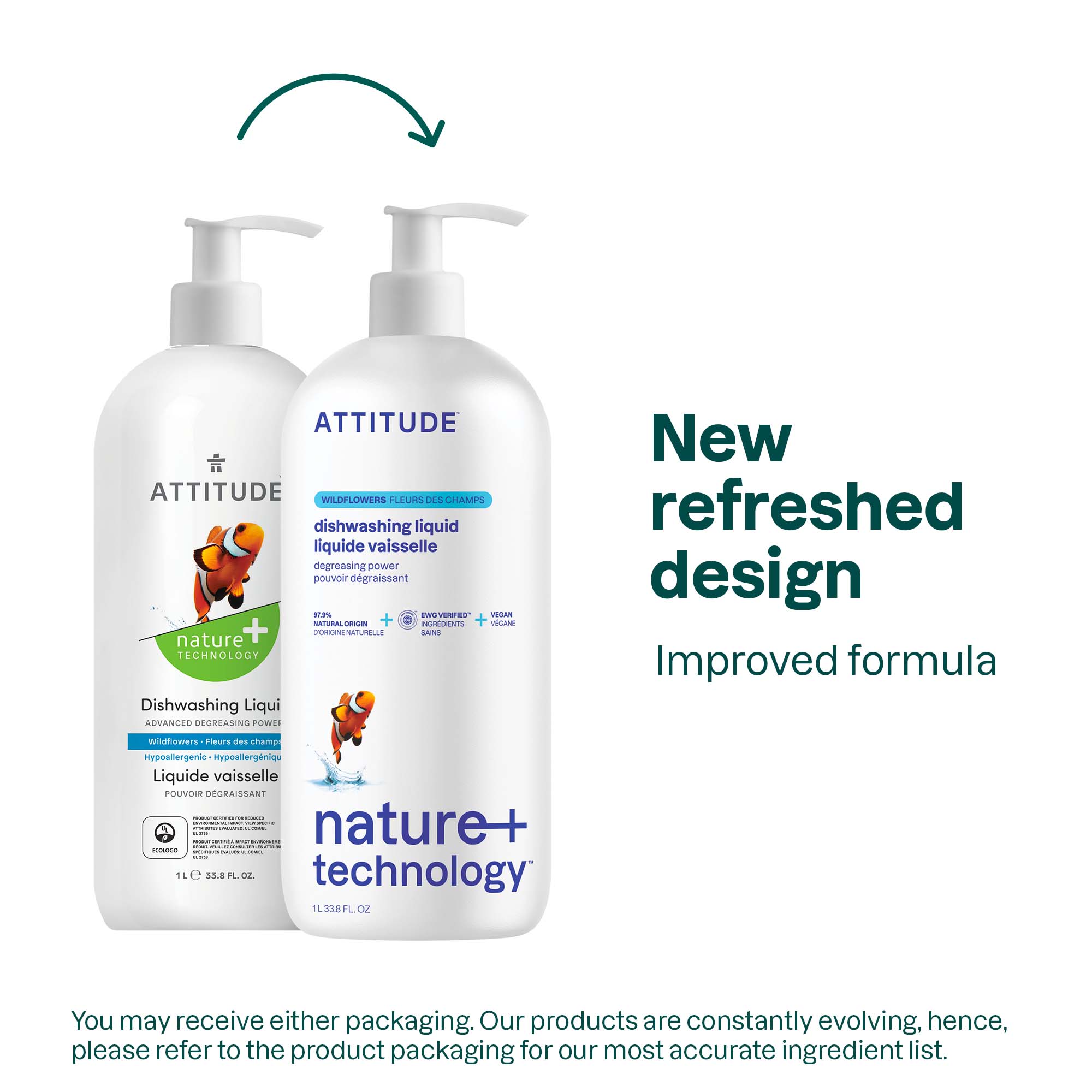 ATTITUDE Nature+ dishwashing liquid wildflowers hypoallergenic 13173_en?_main? Wildflowers / 700 mL