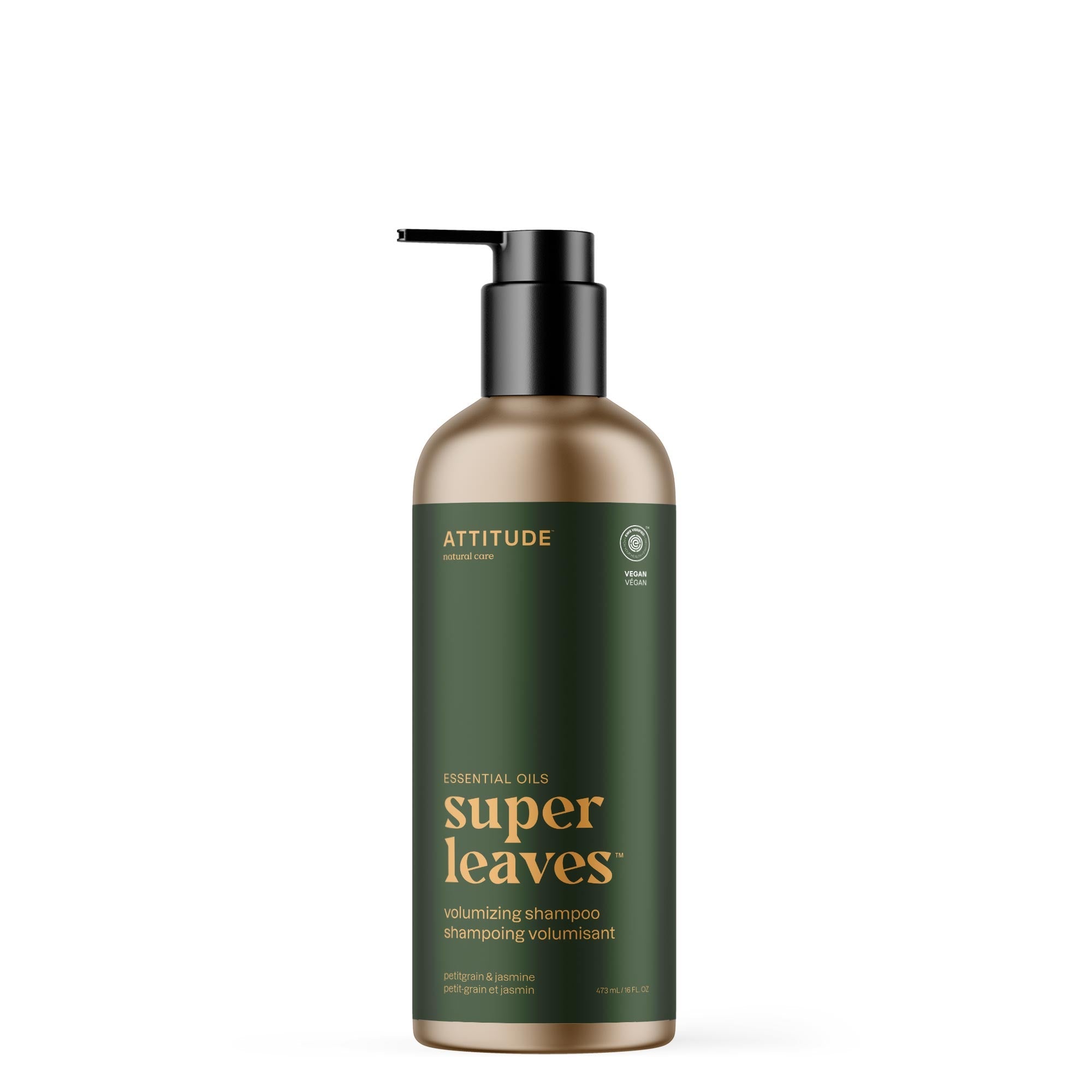 SUPER LEAVES™ | ESSENTIAL OILS Volumizing Shampoo Petitgrain and jasmine