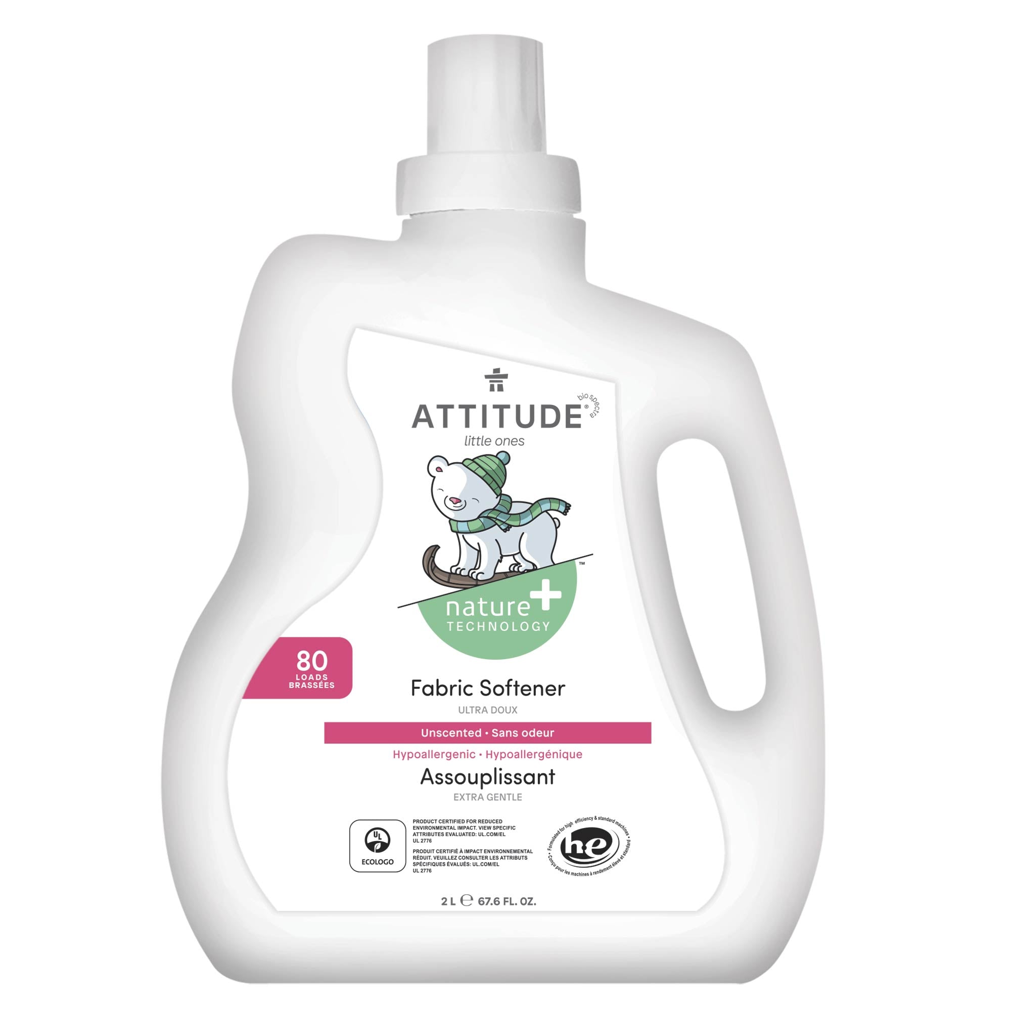 ATTITUDE fabric softener Unscented 12183_en?_main? Unscented / 80 loads