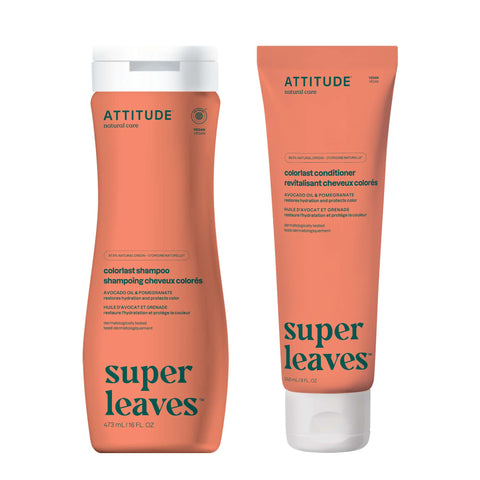 Color protection shampoo and conditioner | ATTITUDE