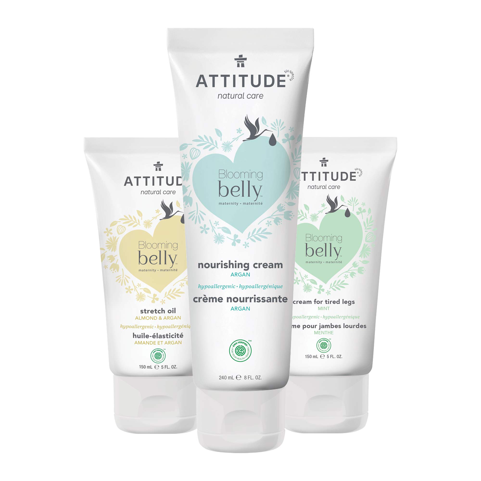 ATTITUDE Blooming belly™ Body Cream Trio : Pregnancy safe BDL_a80_18111-18191-18120_en?_main?