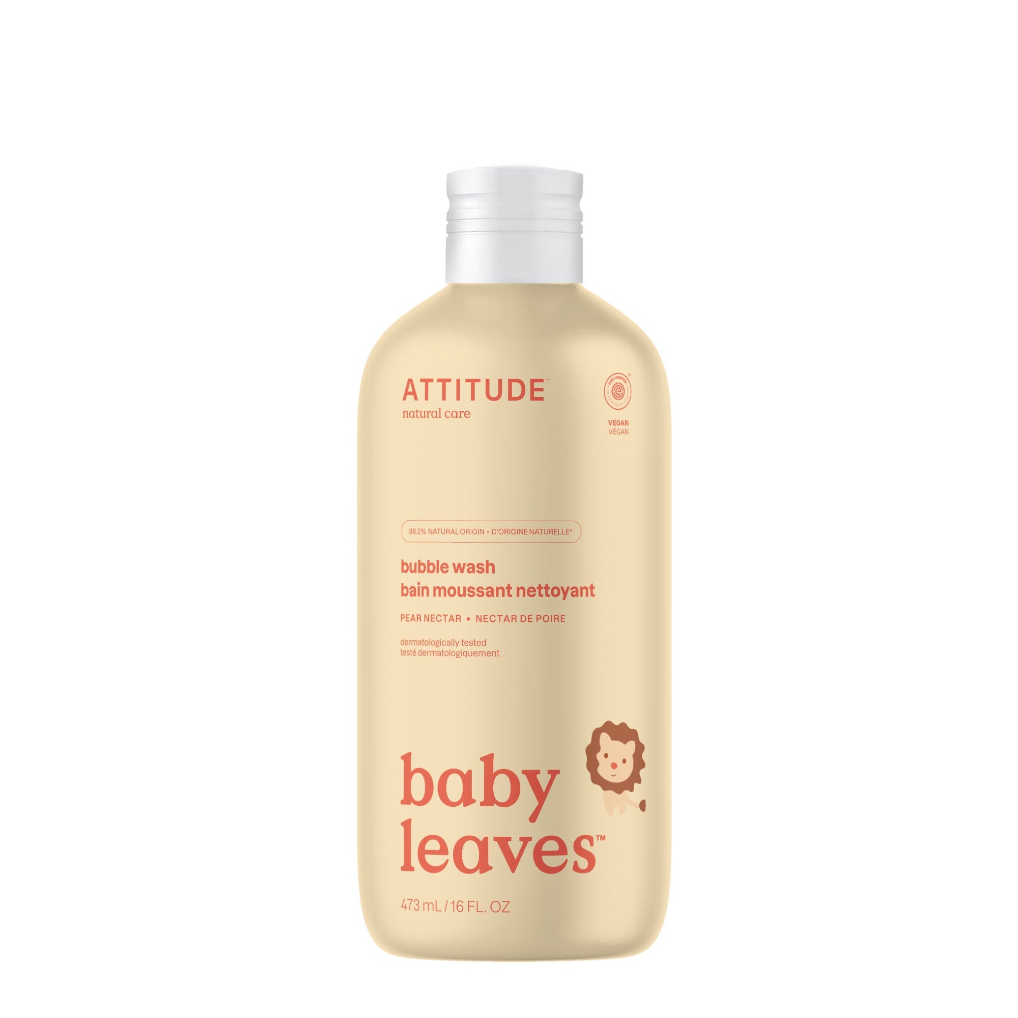 ATTITUDE baby leaves™ Natural Bubble Wash Pear Nectar 18312_en?_main? Pear Nectar