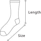socks size