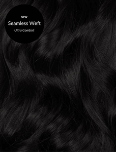 Soft Black (1C) Seamless – Bombay Hair Canada