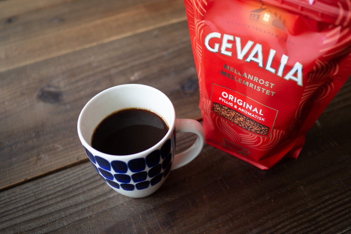 Instant coffee from Swedish coffee maker GEVALIA