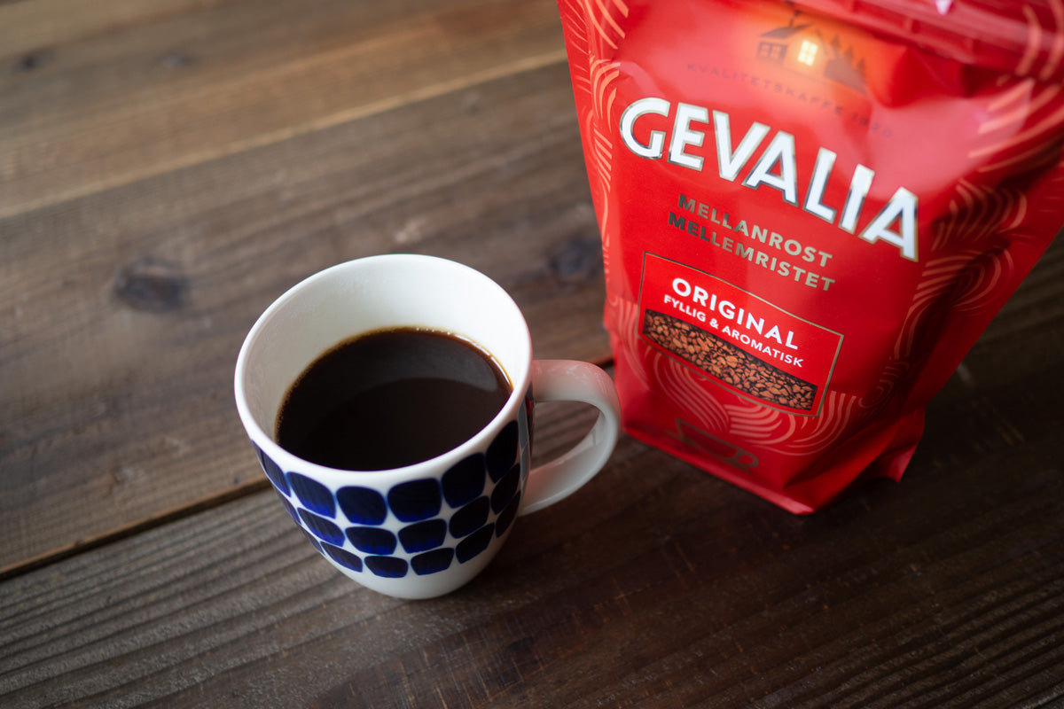 スウェーデンのコーヒーメーカーGEVALIAのインスタントコーヒー