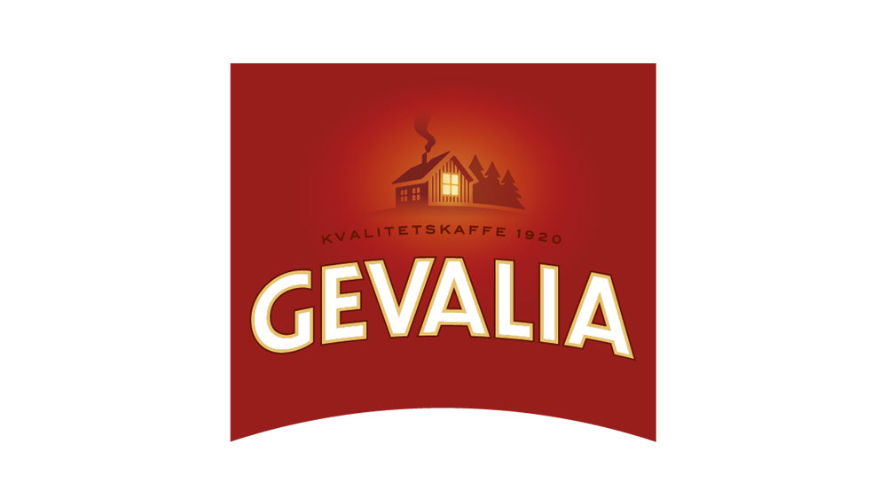 スウェーデンのコーヒーメーカーGEVALIAのロゴ