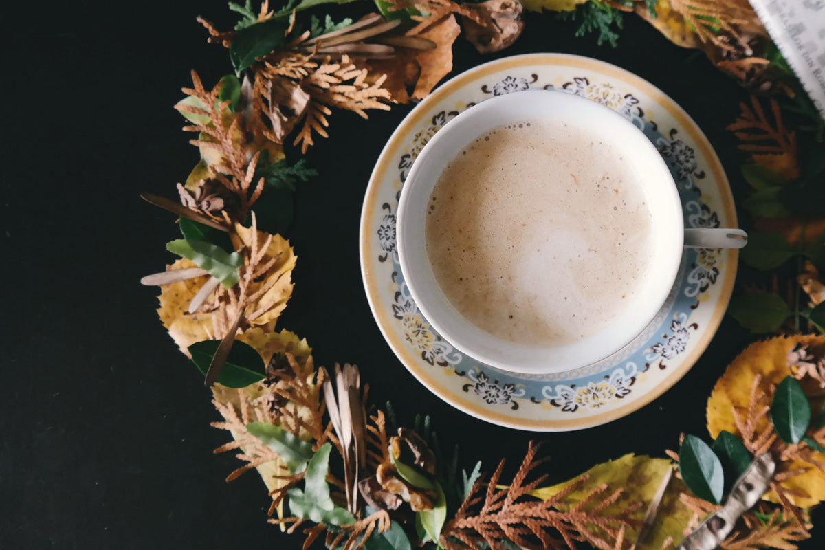 Image of fika brewing chai masala tea in a teacup