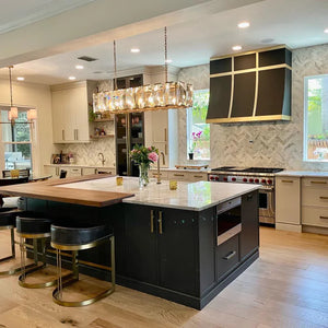 Rylight 12/14/16/18/22-Light Rectangular Crystal Candle Chandelier - RYLIGHT