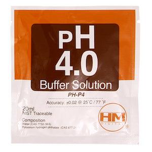 HM Digital pH 4.0 buffer solution 1 pkg