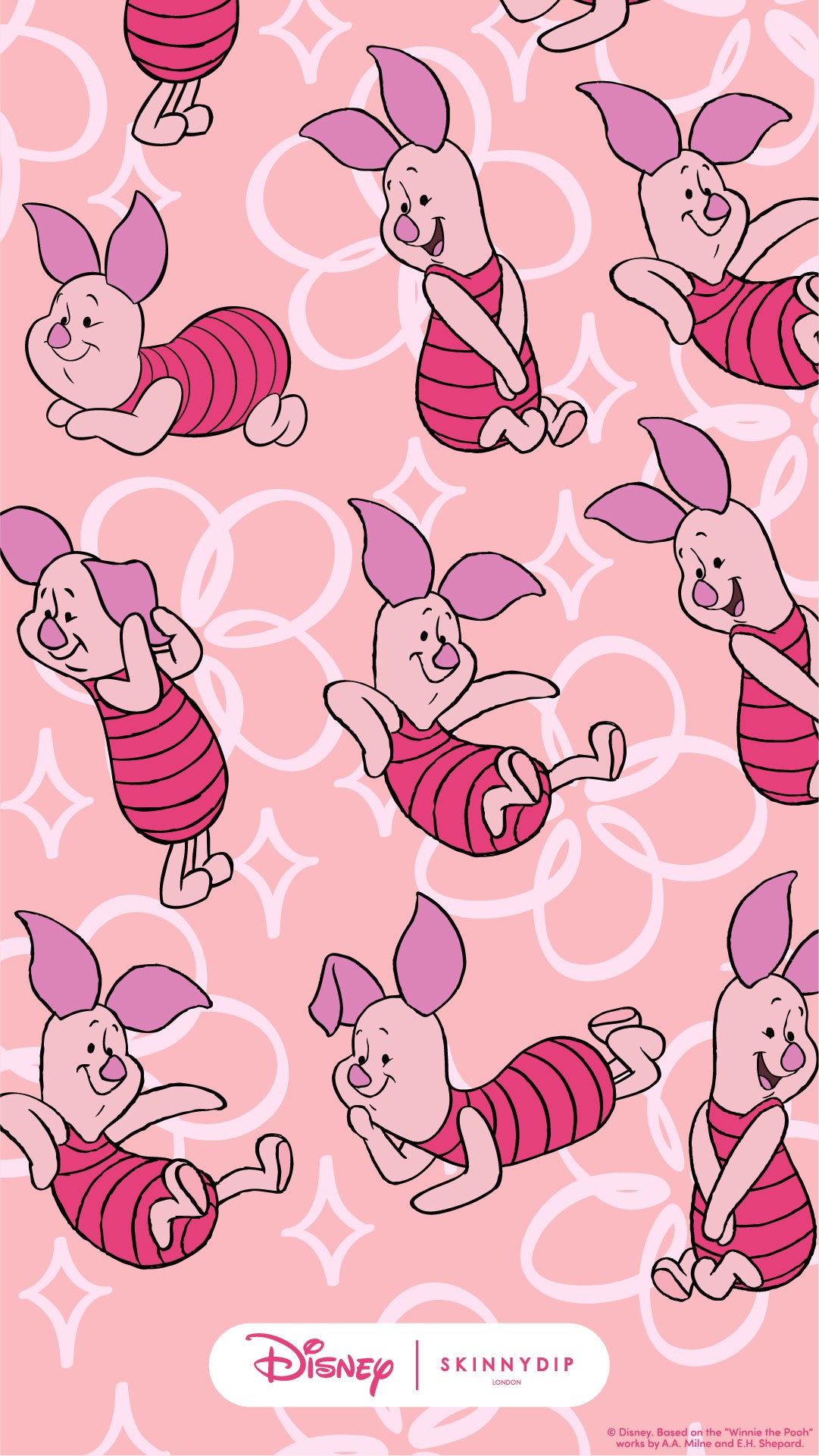Disney Winnie The Pooh Piglet Phone Wallpaper