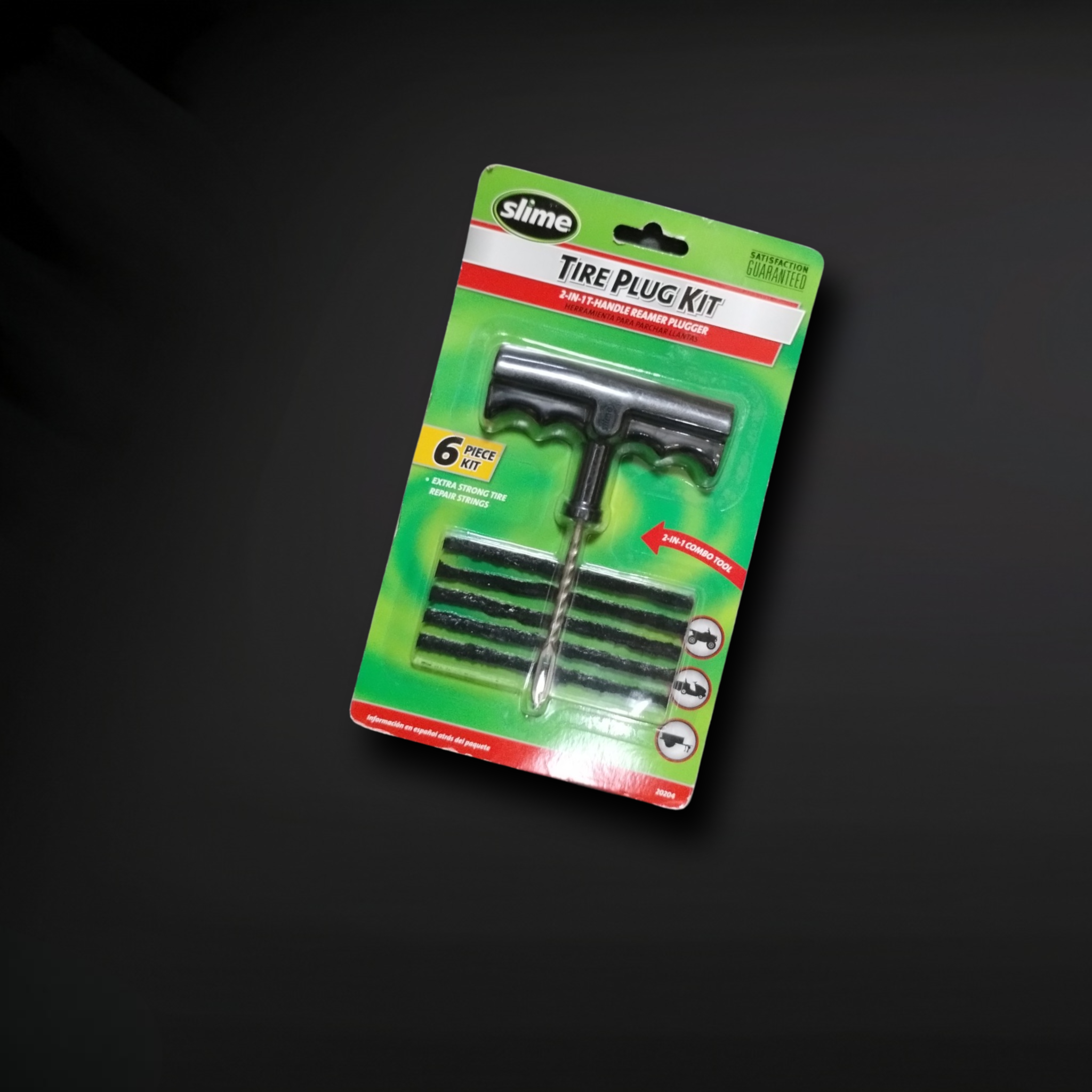 ''6-Piece Tire Repair Kit (2-in-1 Rougher and Plug Placer, with Tire Repair Strips)''''''''''''''''''''''''''''''''''''