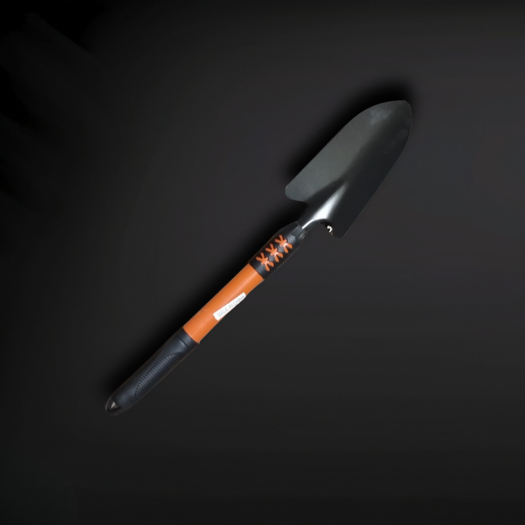 Simple Orange and Black Shovel