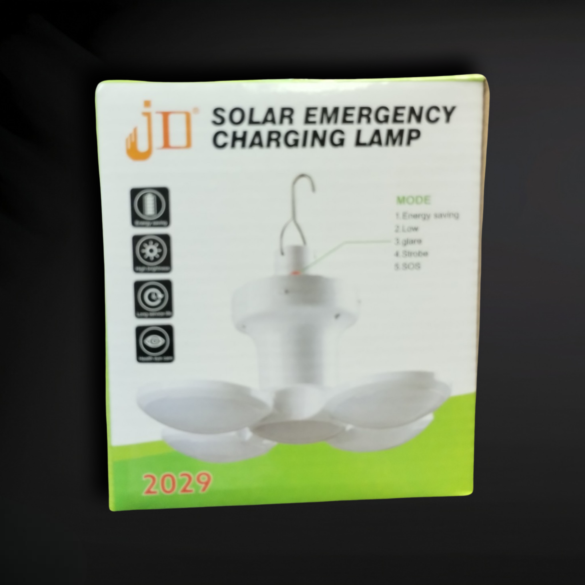 SOLAR Emergency Charging Lamp Fan Bulb LED