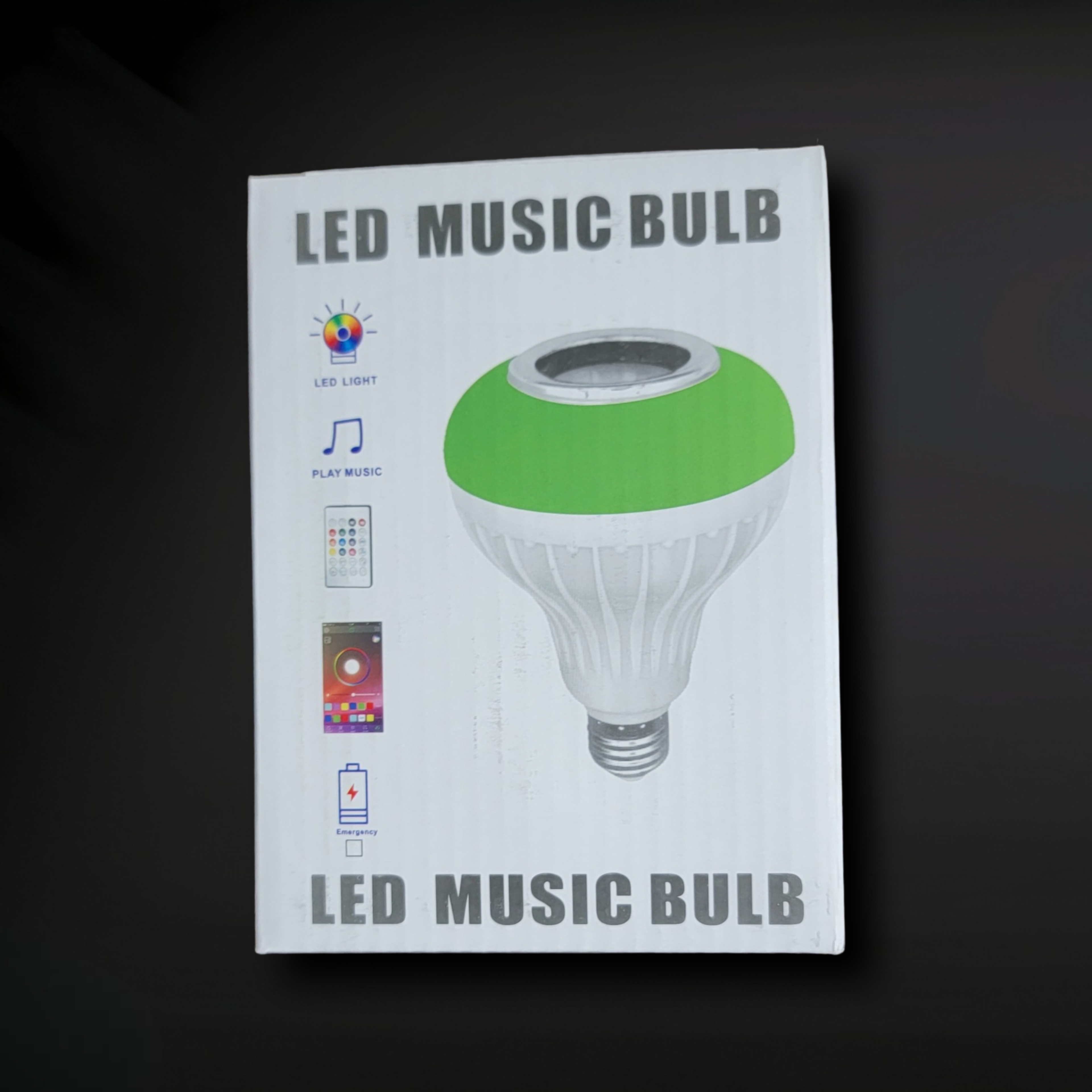 RGB LED Bluetooth Audio and Color Control LIGHT BULB