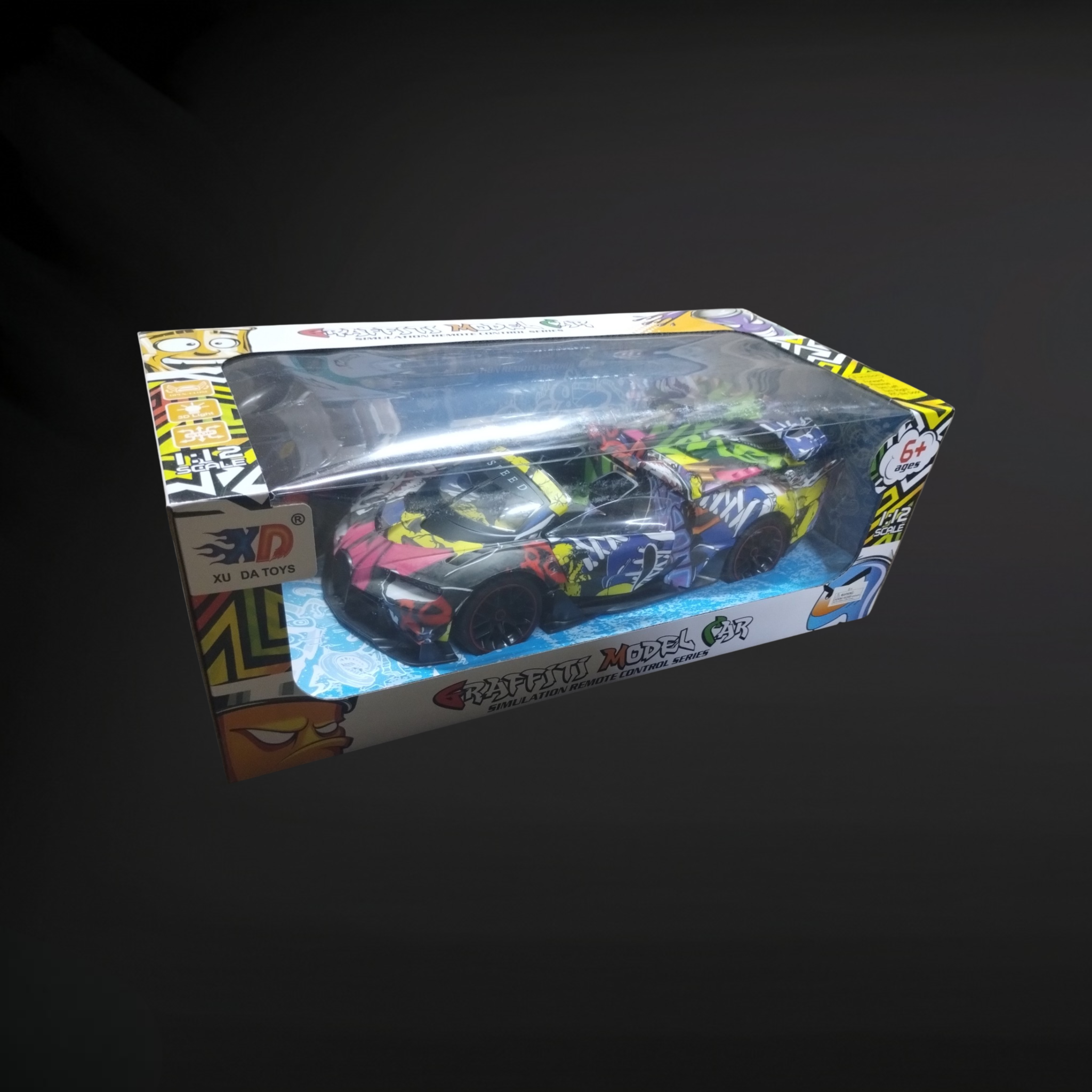 Remote Controlled Graffiti Design Car