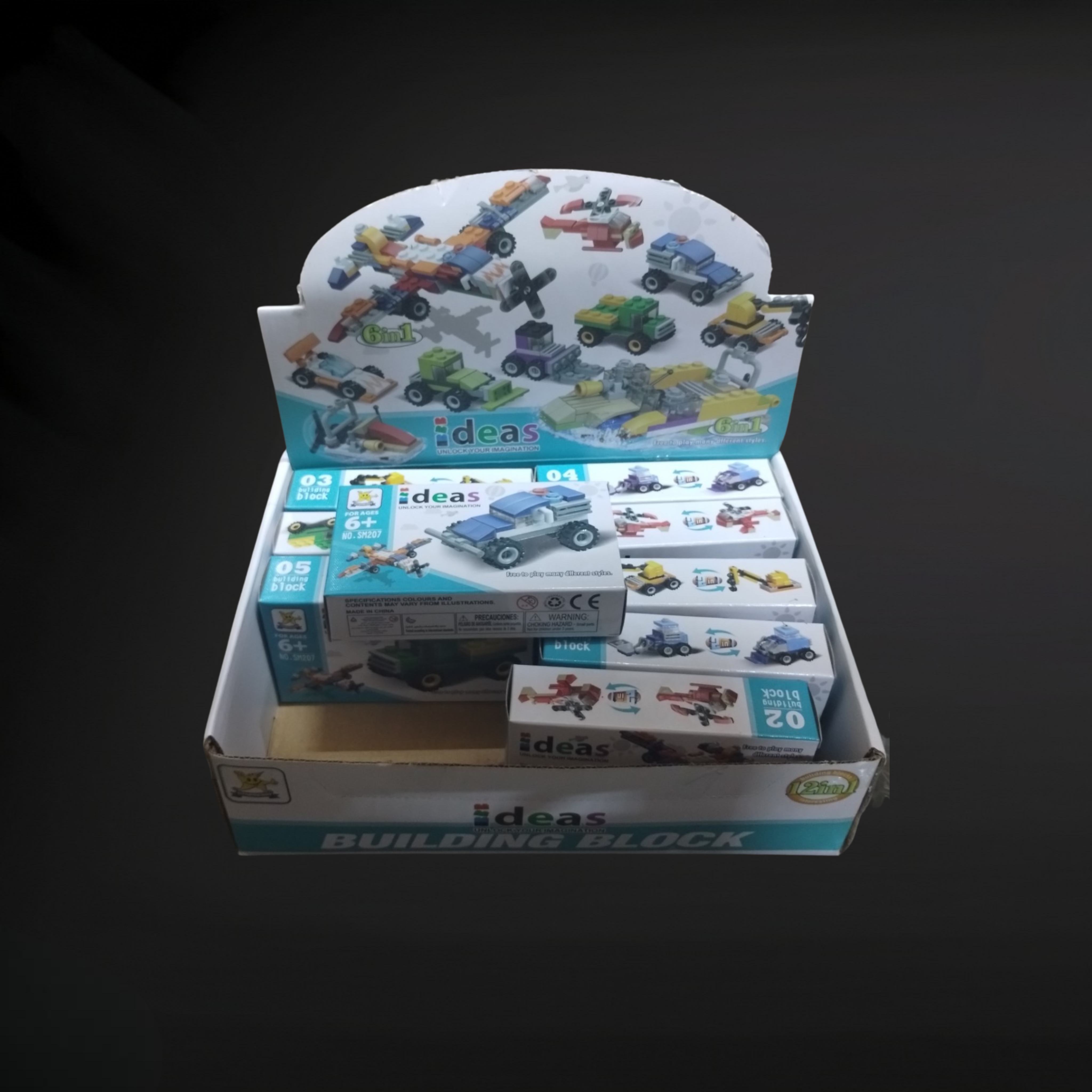 Assorted Vehicle Mini BLOCKS Sets - BUILDING Fun for Young Engineers