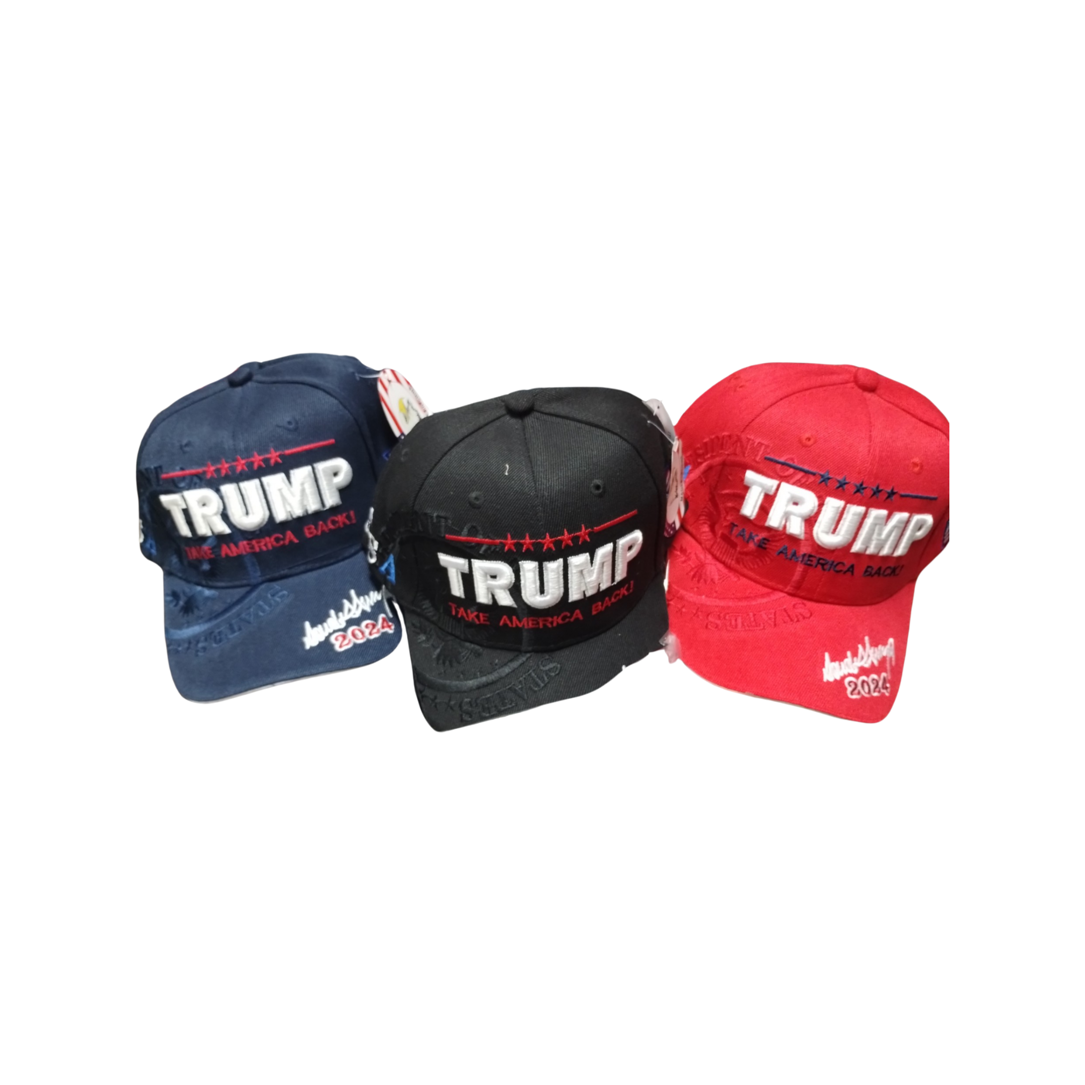 Trump Take America Back BASEBALL CAP - Patriotic Support Headwear