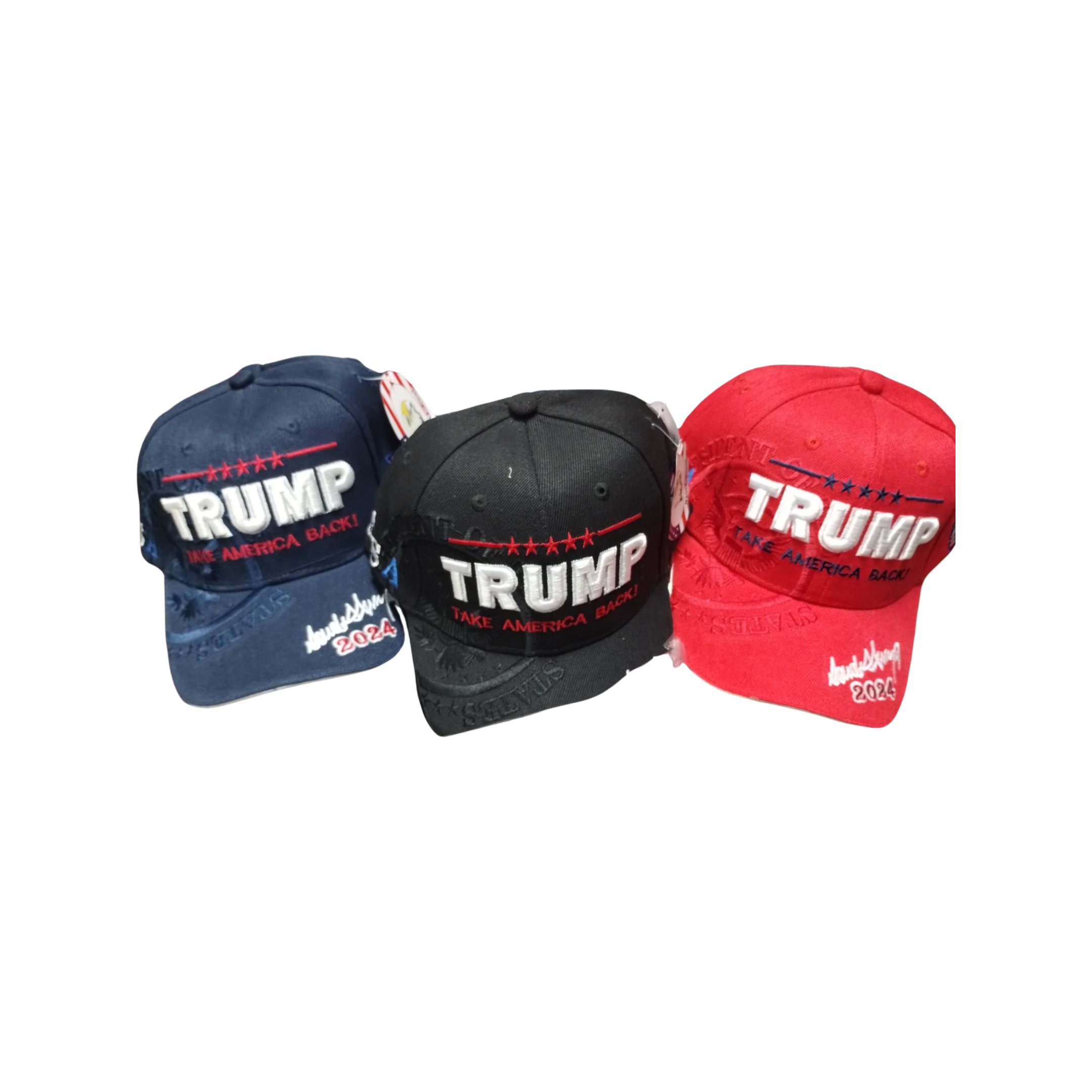 Trump Take America Back Baseball CAP - Patriotic Support Headwear