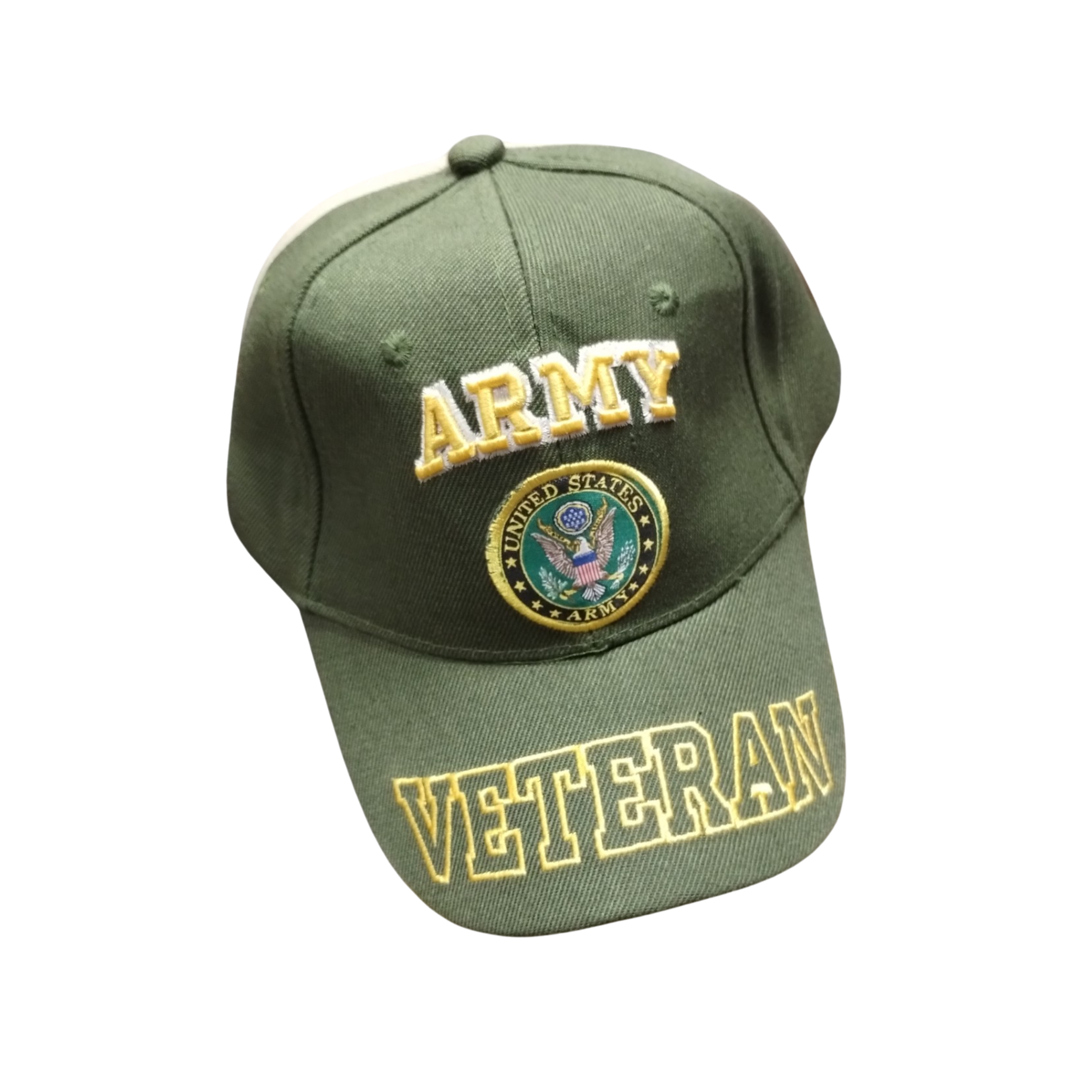 U.S. ARMY Veteran Baseball CAP - Military Pride Headwear