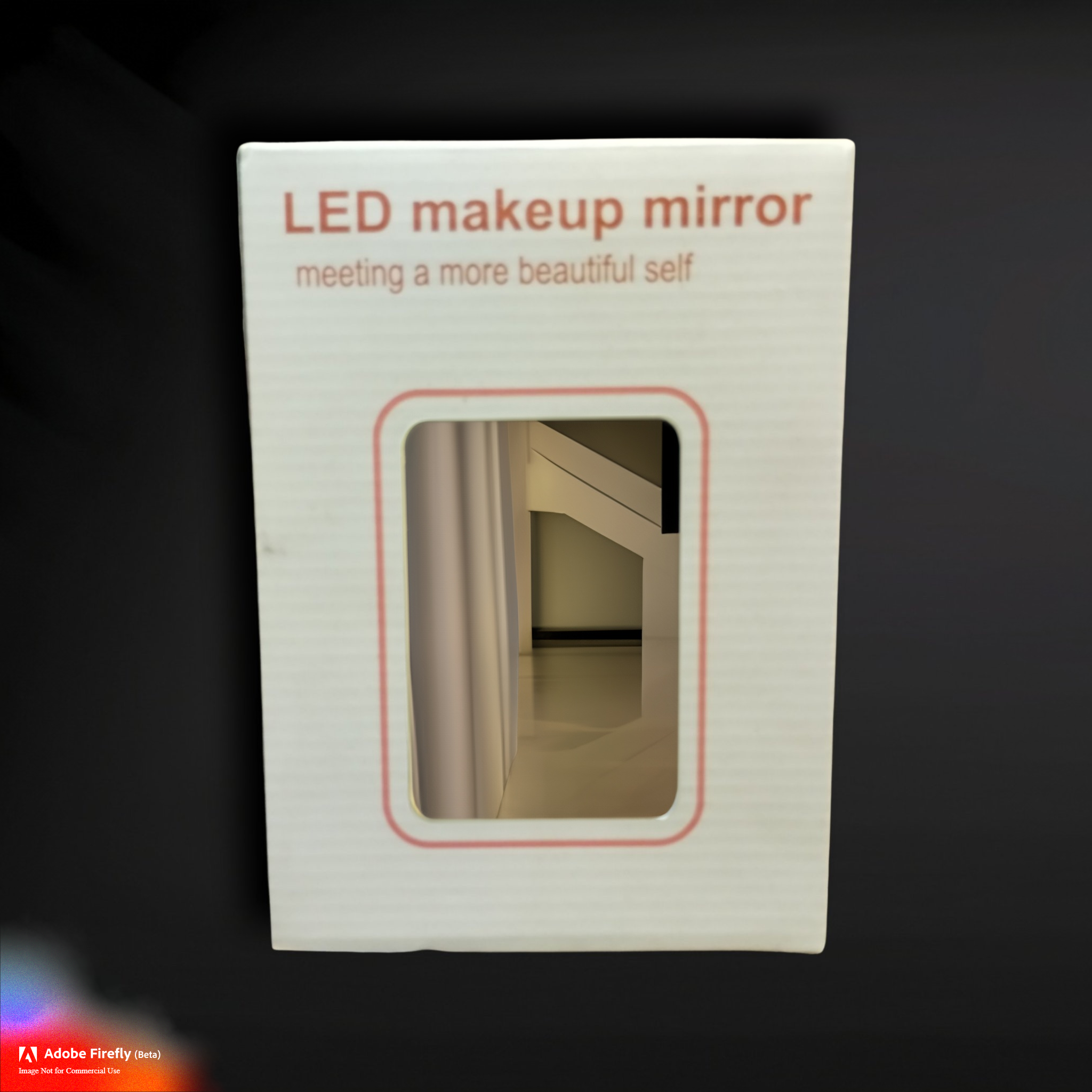 LED Square Makeup Mirror