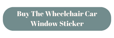 Buy the wheelchair car window sticker