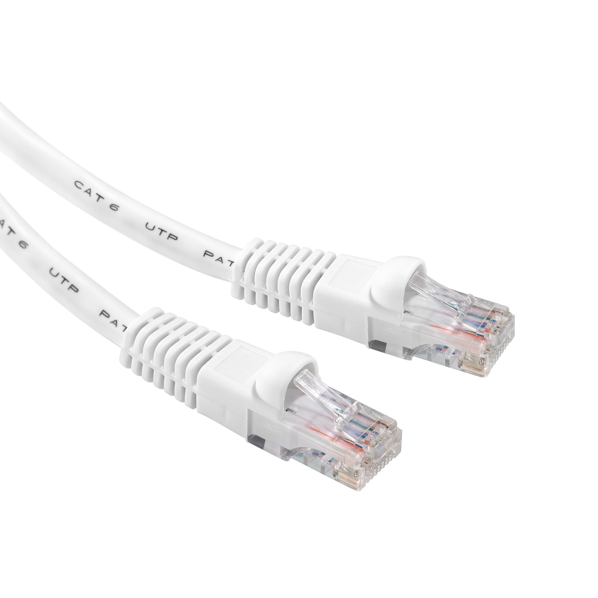 Câble Ethernet Cat 6 RJ45 blanc non blindé Blyss Blanc, 20m