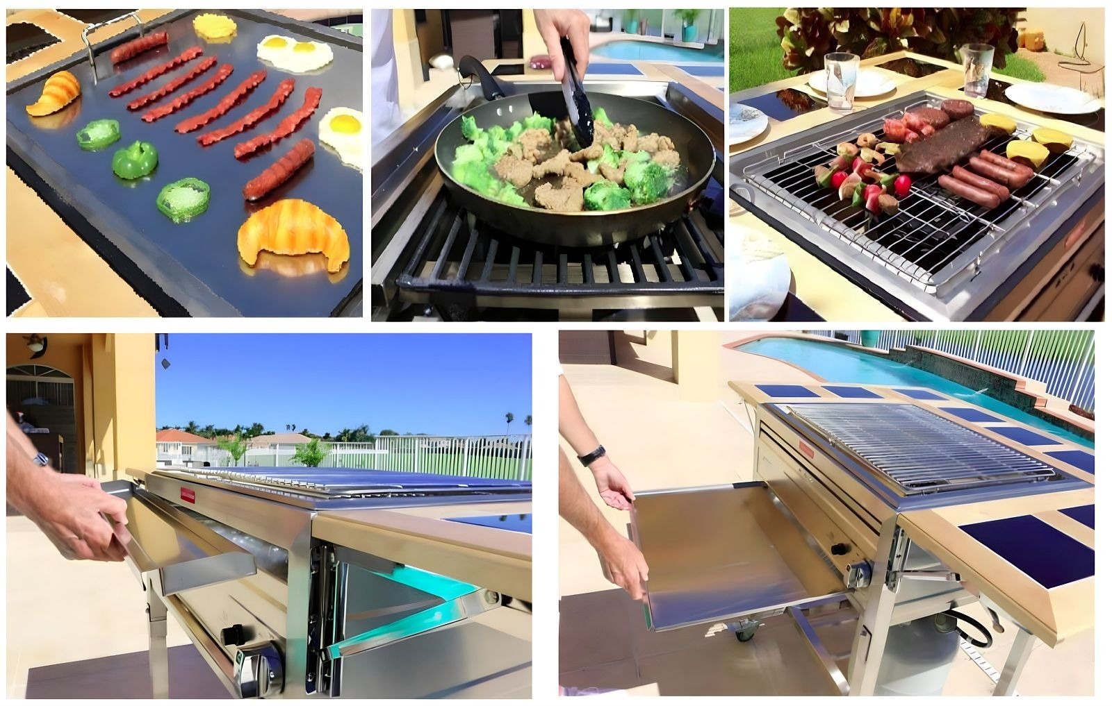 My Hibachi BBQ Built-In / Counter Top Grill - The Outdoor Appliance Store