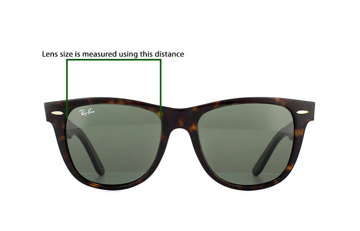 The Ultimate Guide to: Ray-Ban Wayfarer Sizes – Discounted Sunglasses
