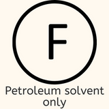 petroleum solvent only laundry symbol