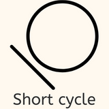 short clean laundry symbol