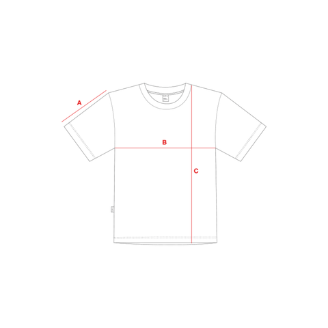 S.P.A. t-shirt technical diagram