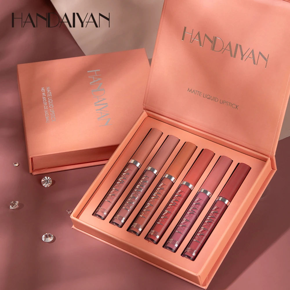 Matte Liquid Lipstick Makeup Set